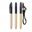 BIC® 4 Colours Glacé with Lanyard FullGadgets.com