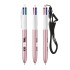 BIC® 4 Colours Glacé with Lanyard