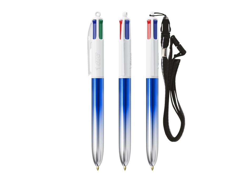 BIC® 4 Colours® Bicolor + Lanyard FullGadgets.com