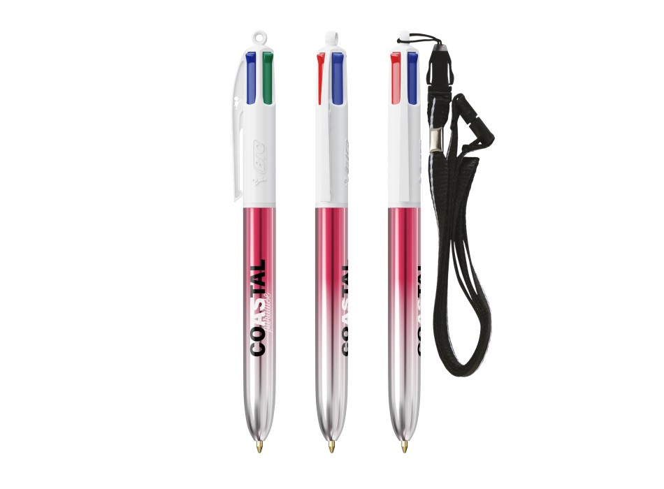 BIC® 4 Colours® Bicolor + Lanyard FullGadgets.com