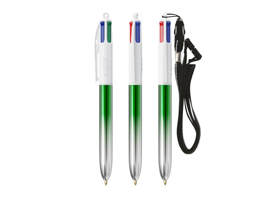 BIC® 4 Colours® Bicolor + Lanyard FullGadgets.com