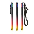 BIC® 4 Colours® Flags Collection + lanyard FullGadgets.com