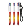 BIC® 4 Colours® Flags Collection + lanyard FullGadgets.com