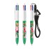 BIC® 4 Colours® penna a sfera + Lanyard