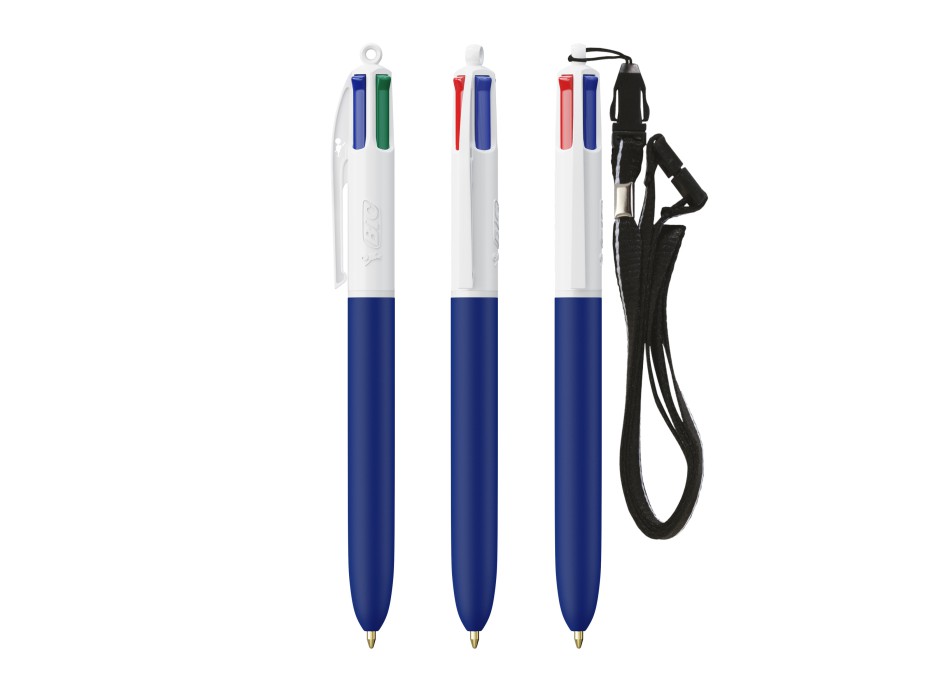 BIC® 4 Colours Soft with Lanyard FullGadgets.com