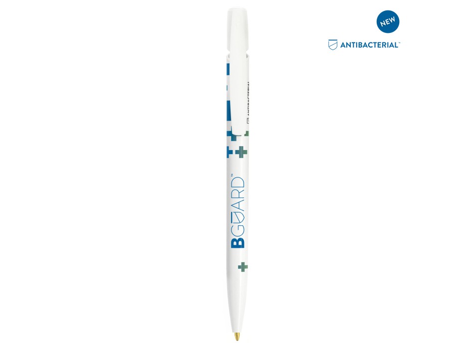 BIC® Media Clic BGUARD™ Antibacterial ballpen Antibac. Logo FullGadgets.com