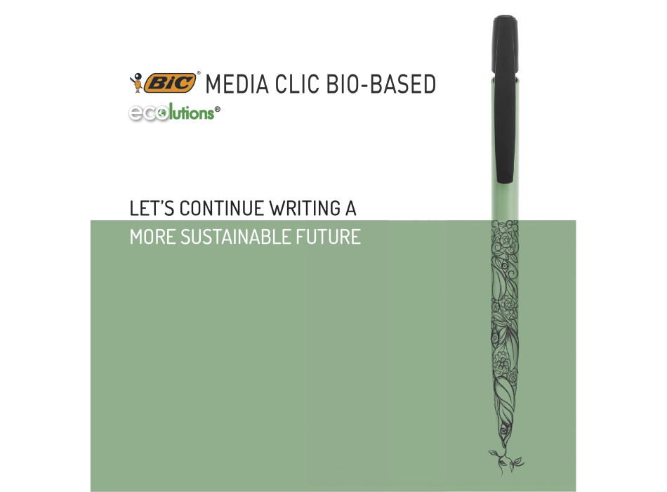 BIC® Media Clic BIO Based ballpen FullGadgets.com