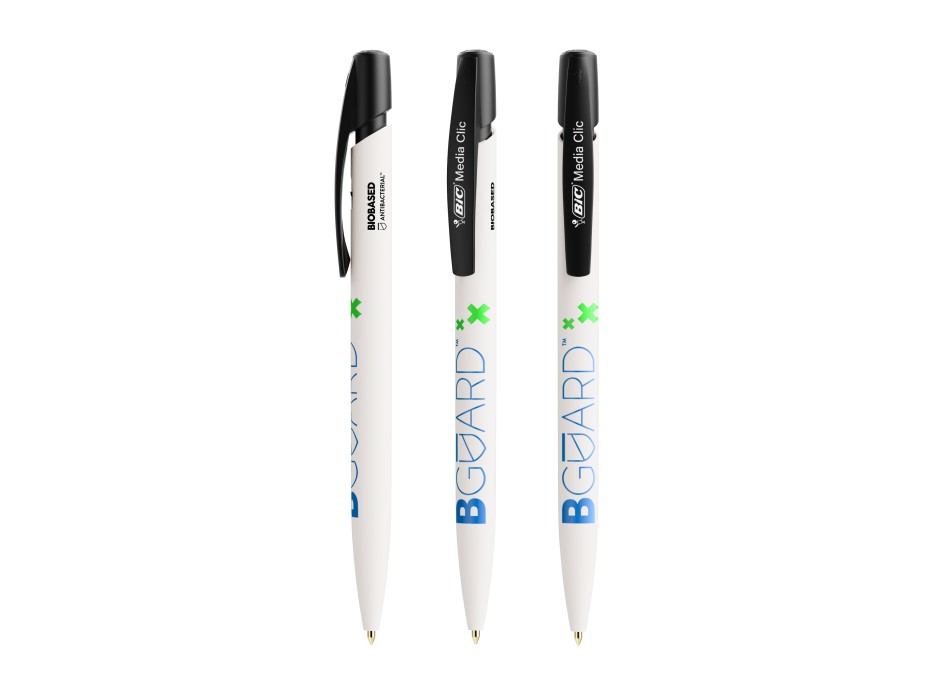 BIC® Media Clic BIO Based BGUARD™ Antibacterial Ballpen FullGadgets.com