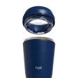 Bicchiere Topl in rAcciaio con tappo 360 brevettato 235ml FullGadgets.com