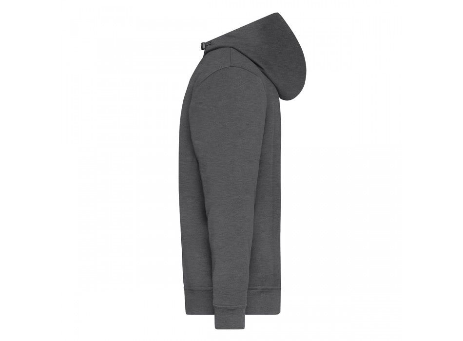 BIO WORK ½ZIP HOODY 70%OCS30%P FullGadgets.com