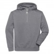 BIO WORK ½ZIP HOODY 70%OCS30%P FullGadgets.com