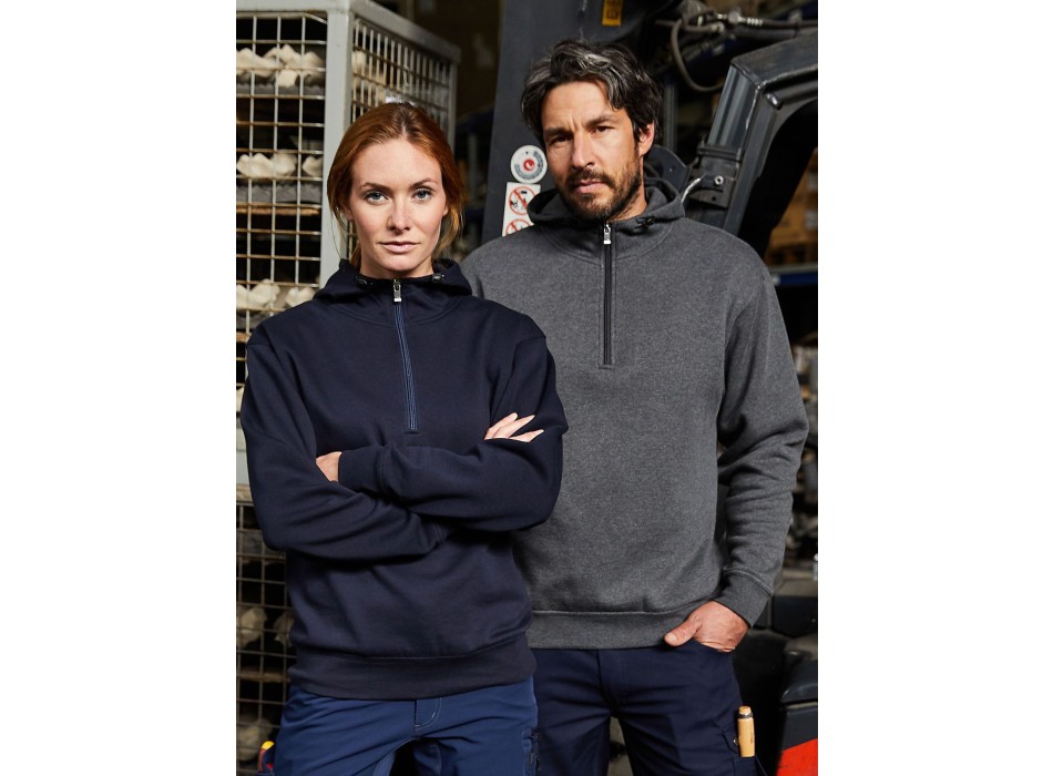 Bio Workwear Half Zip Hoody FullGadgets.com