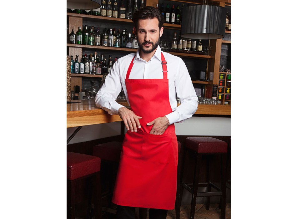 Bistro Apron Basic With Buckle And Pocket FullGadgets.com