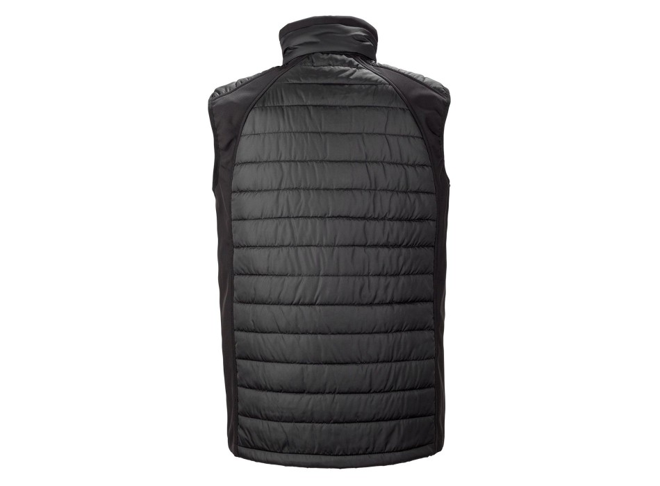 Black Compass Padded Softshell Gilet FullGadgets.com