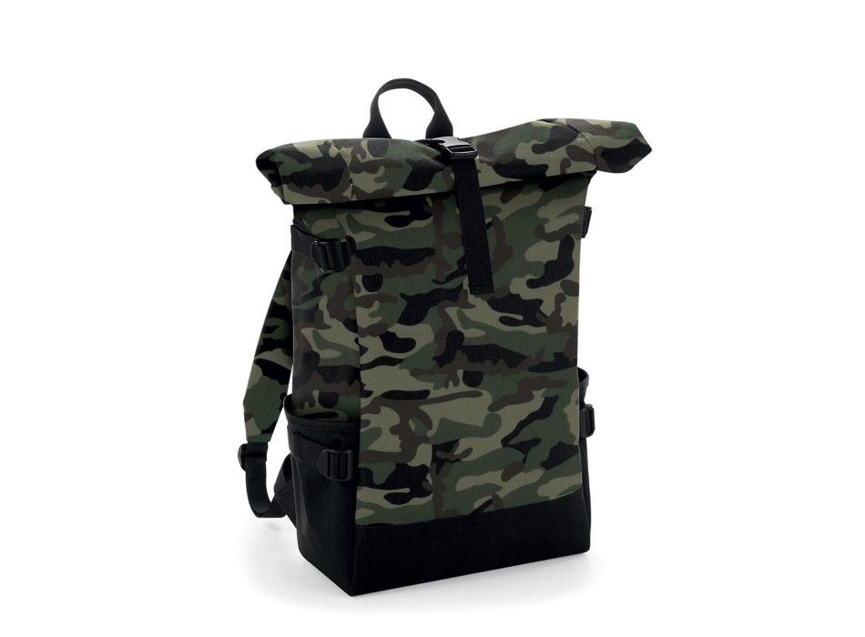 Block Roll-Top Backpack FullGadgets.com