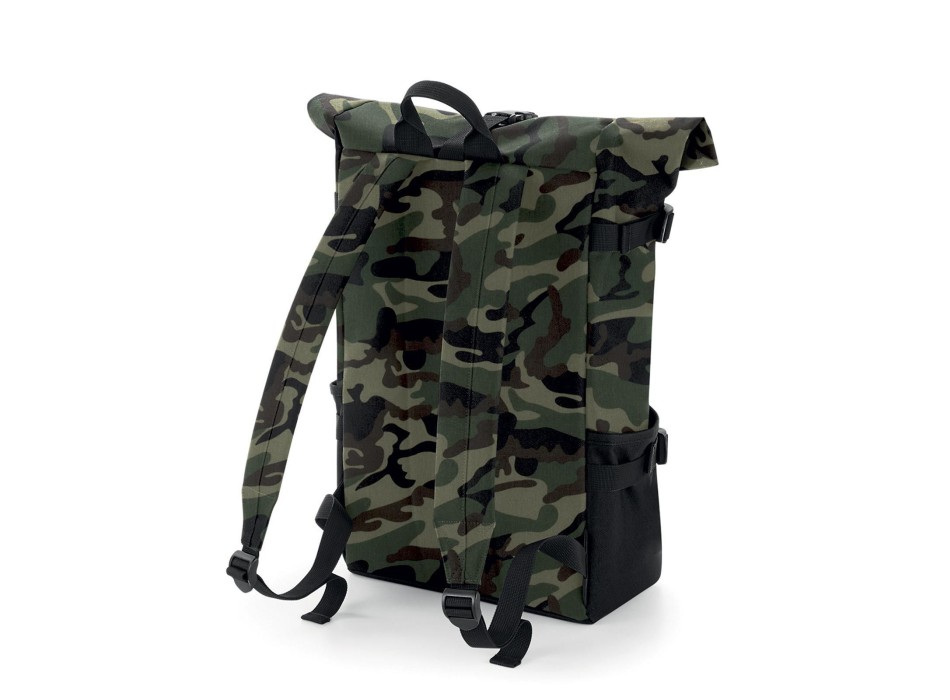 Block Roll-Top Backpack FullGadgets.com