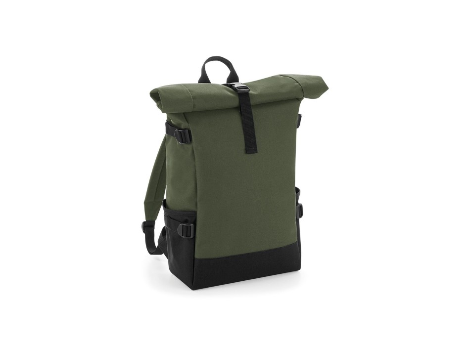 Block Roll-Top Backpack FullGadgets.com