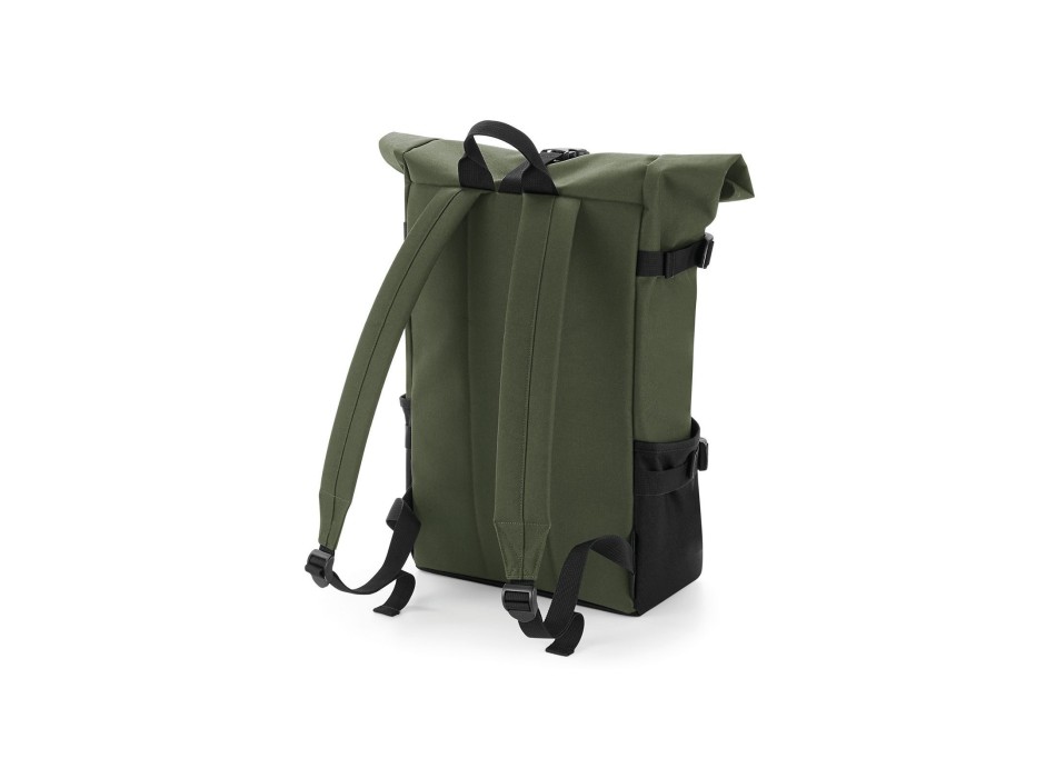 Block Roll-Top Backpack FullGadgets.com