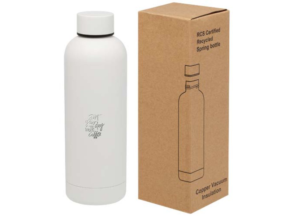 Borraccia con isolamento sottovuoto in rame certificata RCS da 500 ml Spring FullGadgets.com