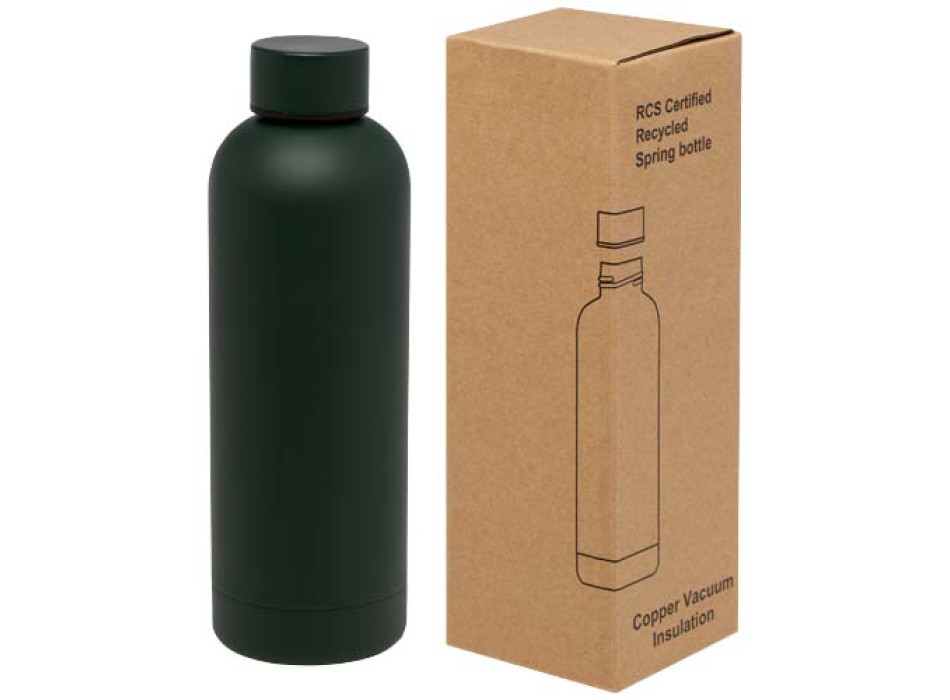 Borraccia con isolamento sottovuoto in rame certificata RCS da 500 ml Spring FullGadgets.com