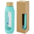 Borraccia in vetro borosilicato da 600 ml con impugnatura in silicone Tidan FullGadgets.com