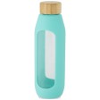 Borraccia in vetro borosilicato da 600 ml con impugnatura in silicone Tidan FullGadgets.com