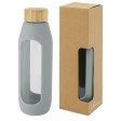 Borraccia in vetro borosilicato da 600 ml con impugnatura in silicone Tidan FullGadgets.com