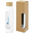 Borraccia in vetro borosilicato da 600 ml con impugnatura in silicone Tidan FullGadgets.com