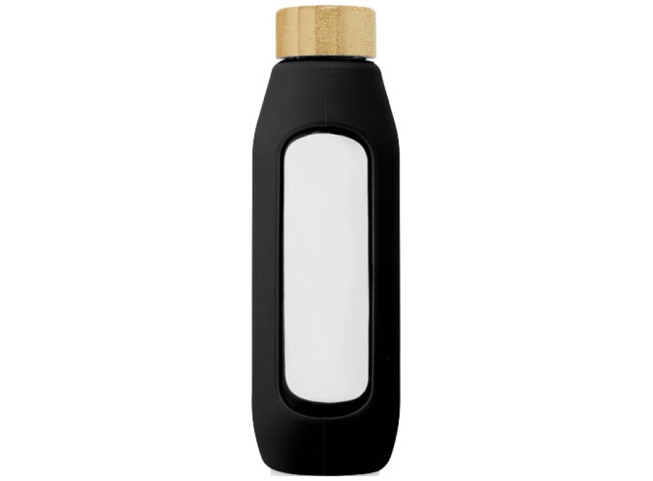 Borraccia in vetro borosilicato da 600 ml con impugnatura in silicone Tidan FullGadgets.com