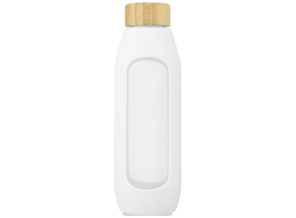 Borraccia in vetro borosilicato da 600 ml con impugnatura in silicone Tidan FullGadgets.com