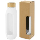 Borraccia in vetro borosilicato da 600 ml con impugnatura in silicone Tidan FullGadgets.com