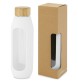 Borraccia in vetro borosilicato da 600 ml con impugnatura in silicone Tidan FullGadgets.com