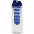 Borraccia sportiva H2O Active® Base da 650 ml con coperchio a scatto e infusore FullGadgets.com
