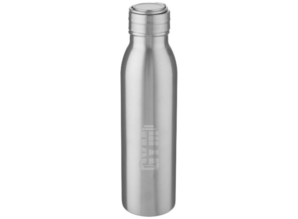 Borraccia sportiva Harper da 700 ml in acciaio inossidabile con anello in metallo FullGadgets.com