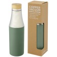 Borraccia termica in acciaio inossidabile con isolamento sottovuoto in rame e coperchio in bambù da 540 ml Hulan FullGadgets.com