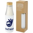 Borraccia termica in acciaio inossidabile con isolamento sottovuoto in rame e coperchio in bambù da 540 ml Hulan FullGadgets.com