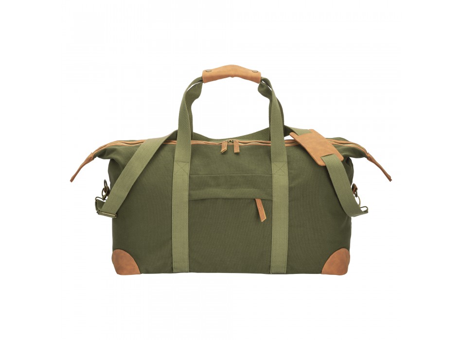 Borsa duffle in canvas  riciclato. tracolla regolabile e removibile con fibbie in metallo FullGadgets.com