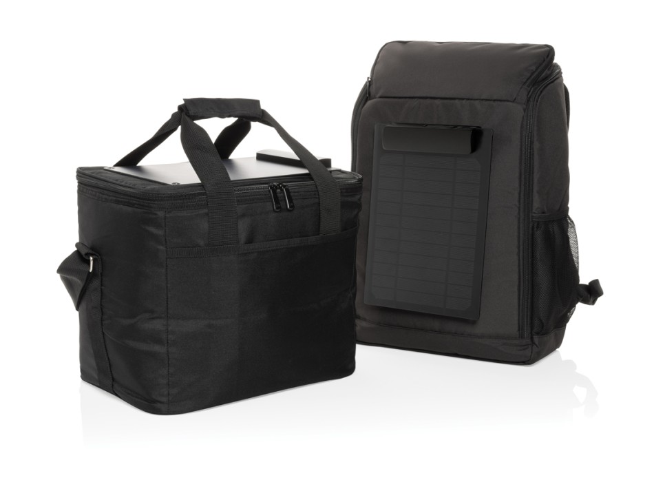 Borsa frigo deluxe Pedro AWARE™ RPET con pannello solare 5W FullGadgets.com