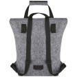 Borsa per bicicletta con chiusura arrotolabile in feltro riciclato GRS Felta - 13L FullGadgets.com