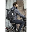 Borsa per bicicletta impermeabile in materiale riciclato certificato GRS con chiusura arrotolabile per portatile da 15" Aqua  FullGadgets.com