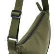 Borsa rotonda  in nylon con tracolla regolabile, chiusura con zip FullGadgets.com