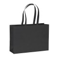 Borsa shopper in PET riciclato da 100 g/m&sup2; (TNT R-PET) termosaldata