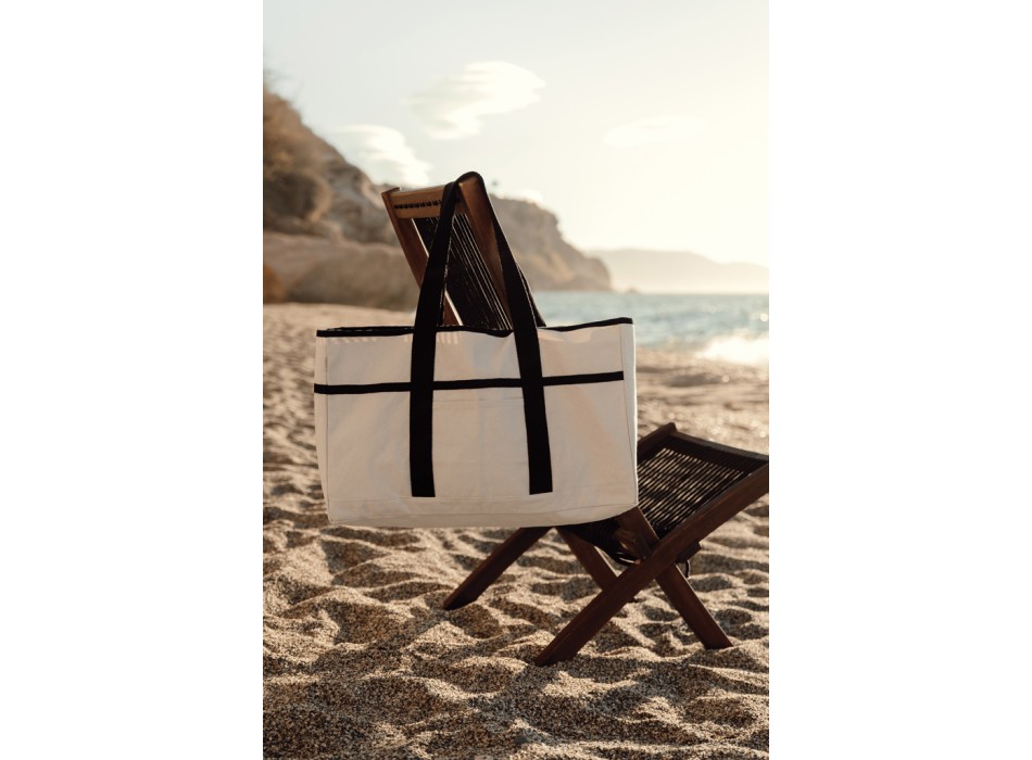 Borsa spiaggia VINGA Volonne in tela riciclata AWARE™ FullGadgets.com