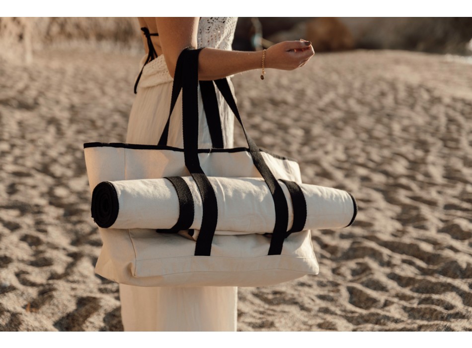 Borsa spiaggia VINGA Volonne in tela riciclata AWARE™ FullGadgets.com