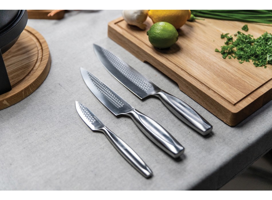 BOSKA Coltelli da cucina Monaco+, set di 3 pezzi FullGadgets.com