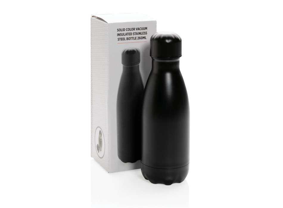 Bottiglia termica tinta unita in acciaio 260ml FullGadgets.com