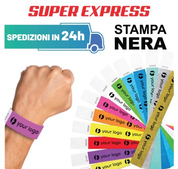 Braccialetti Identificativi Tyvek® Stampa in 24h EXPRESS FullGadgets.com