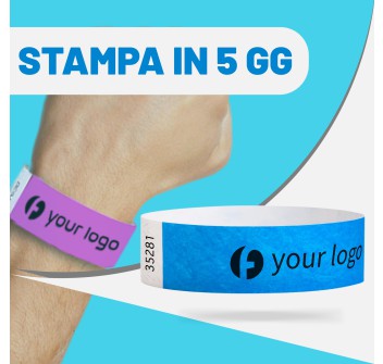 Braccialetti Identificativi Tyvek® stampa in 5 giorni  FullGadgets.com