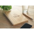 BRAM - Notebook A5 in bamboo rilegato FullGadgets.com