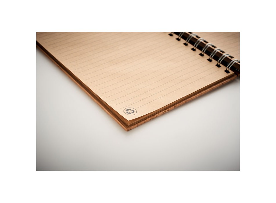 BRAM - Notebook A5 in bamboo rilegato FullGadgets.com